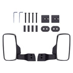 Set of 2 Door Mounted Side Mirrors for Polaris Ranger XP 1000 Crew (2018–2025)