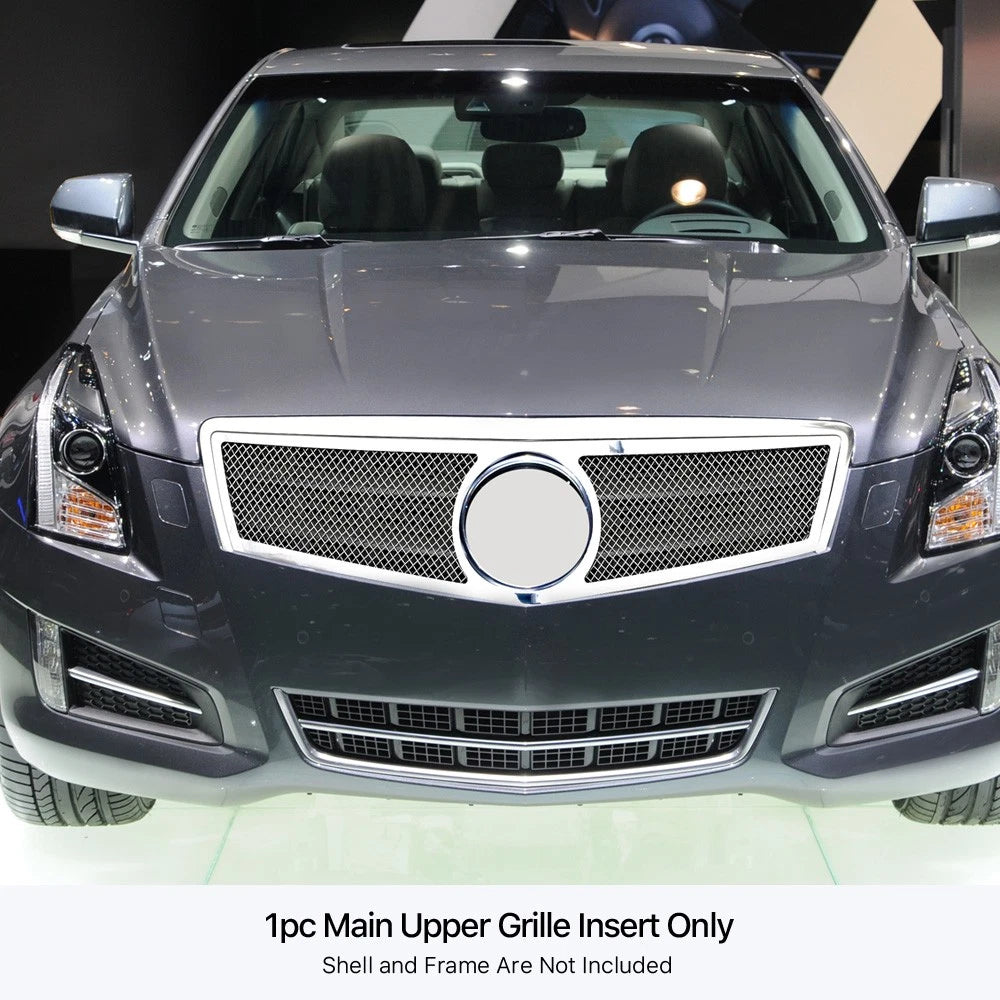 Stainless Upper Mesh Grille Insert for Cadillac ATS (2013-2014)