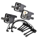 3 x Ignition Coil Pack & Lead Kit for Mitsubishi Pajero Challenger Triton (2000-2015)
