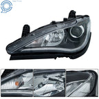 Headlight for Chrysler Pacifica (2017–2020) Driver Side HID LED DRL Black Trim
