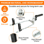 Weight Distribution Trailer Hitch for 4" Drop/Rise 2-5/16" Ball (14000LBS)