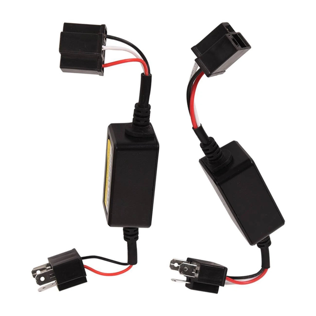 2X H4 9003 LED Headlight Load Resistor for Universal Fit