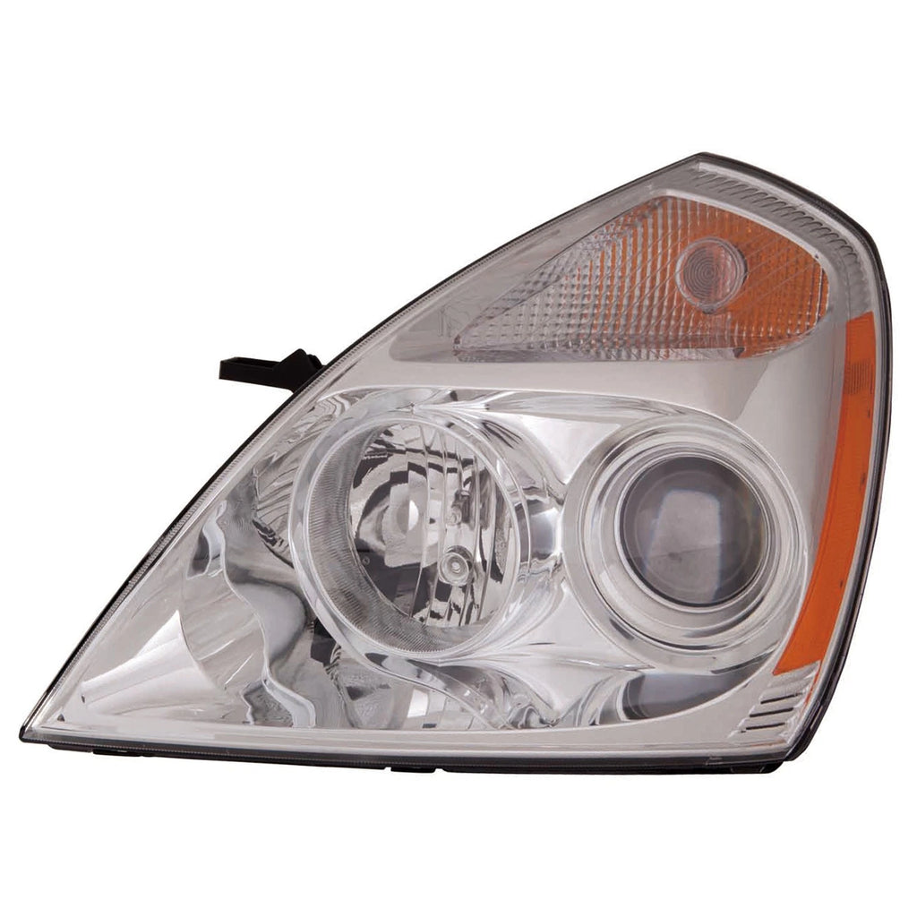 Driver Side Halogen Headlight Assembly Fluted Lens for Corner Lamp (2007–2011)