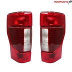 Set of 2 Halogen Clear Tail Lights for Ford F250 F350 (2020–2022)