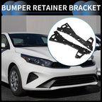 1 Pair Front Bumper Retainer Bracket No. 86651M6000 for Kia Forte (2019–2021)