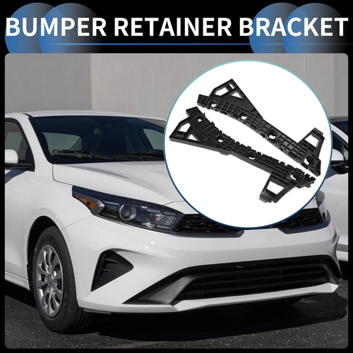 1 Pair Front Bumper Retainer Bracket No. 86651M6000 for Kia Forte (2019–2021)