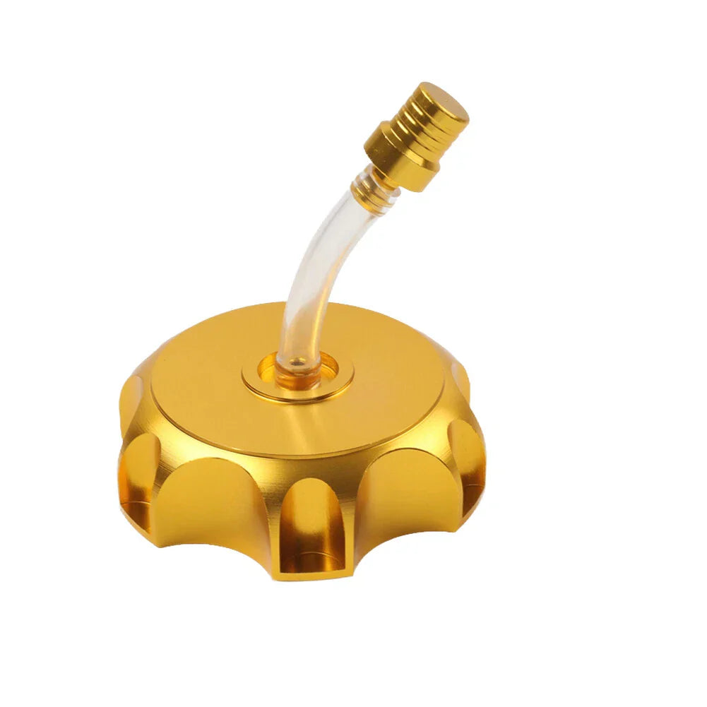 49mm Gold Gas Fuel Tank Cap for Honda Yamaha Taotao SSR Apollo ATV (70-125cc)