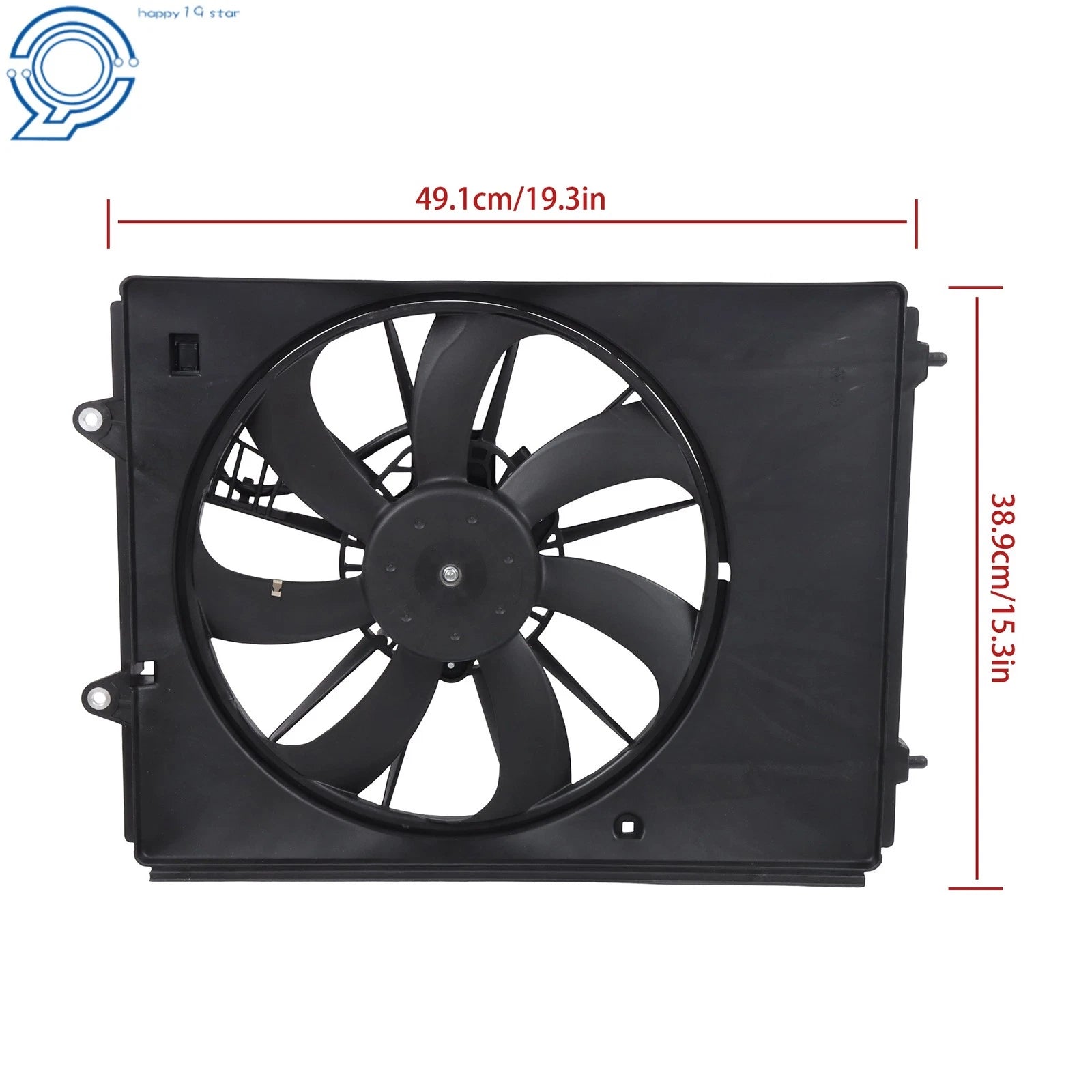 AC Condenser Fan Assembly for Honda Pilot Acura MDX (2016–2022)