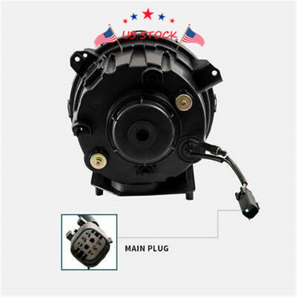 2X Front Full LED Projector Headlights for Jeep Wrangler JL (2018-2019)