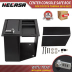 Center Console Safe Lock Box with Tray for Toyota Tundra (2014–2021)