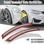 Car Front Bumper Reflector for BMW F15 F85 White