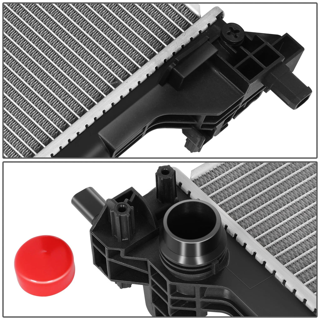 Aluminum Radiator for Fiat 500X Jeep Renegade 1.3L Turbo (2019–2023) DPI13904