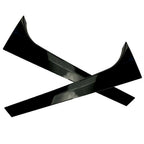Black Rear Window Spoiler Side Trim Covers  for Skoda Kodiaq (2016-2020)