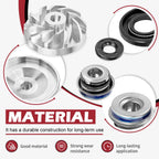 Water Pump Impeller w/Gasket Seal for Polaris Switchback Indy RMK (2012–2023)