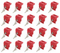 Glad Hand Locks w/ Keys Keyed Alike for Universal Trailer Set (1 Pack)