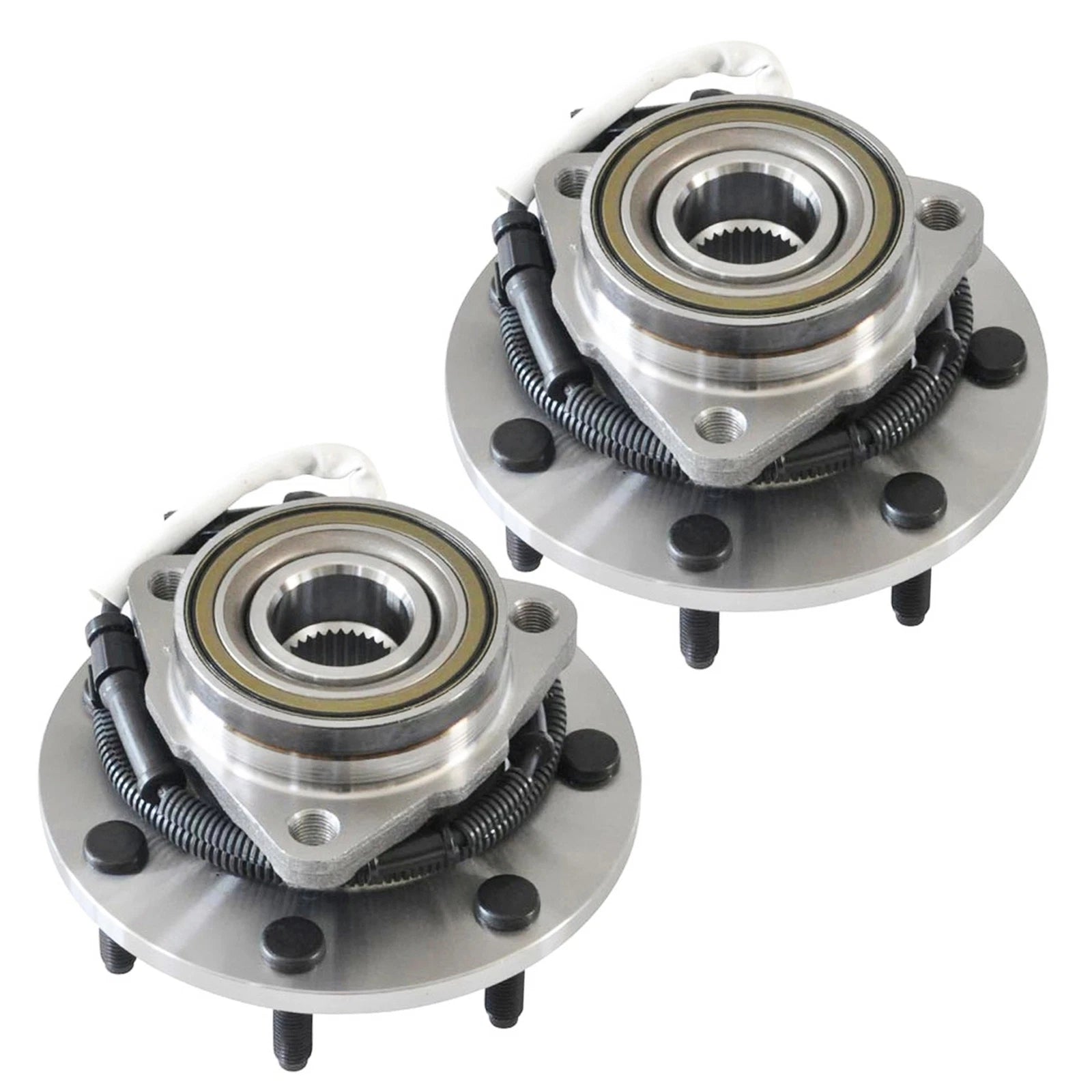 2X 7-Lug Front Wheel Bearing Hub for Ford F-150 Heritage (1997–2003) 515030