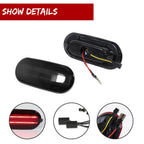 2X LED Side Marker Parking Light for Volkswagen Beetle (1998–2005) Smoked Lens