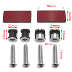 Sissybar Docking Hardware Kit for Harley Softail (2003–2017)