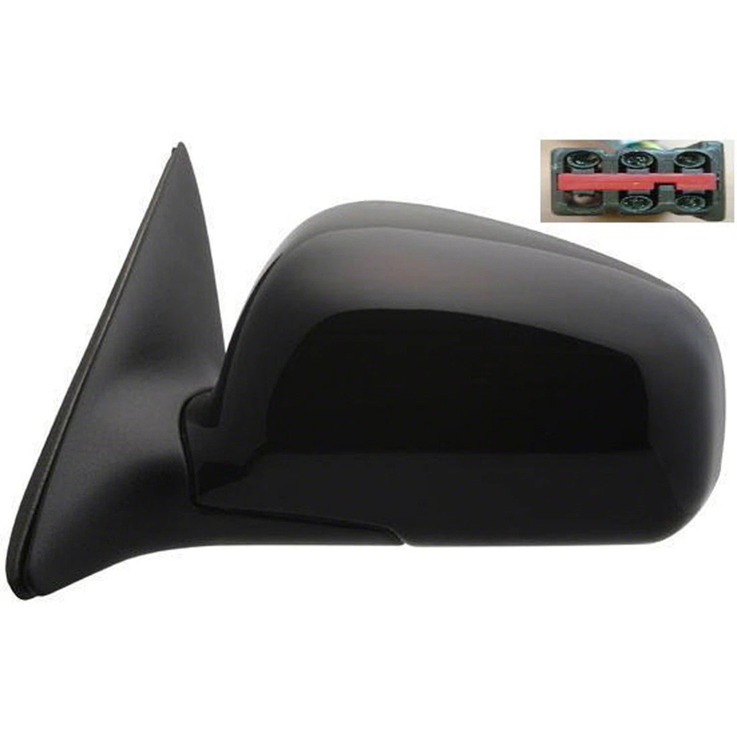 Replacement Driver Side Power Door Mirror w/Memory w/Heated Glass
