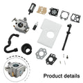 Carburetor Kit for Stihl MS170 MS180 (with Fuel & Oil Filters)