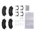 Front Brake Pads Set for Nissan Qashqai 2017-2019/Rogue 2014-2020 D1737 P1737