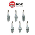 Set of 6 Pre-Gapped Spark Plugs NGK PFR6Q/6458 for Audi