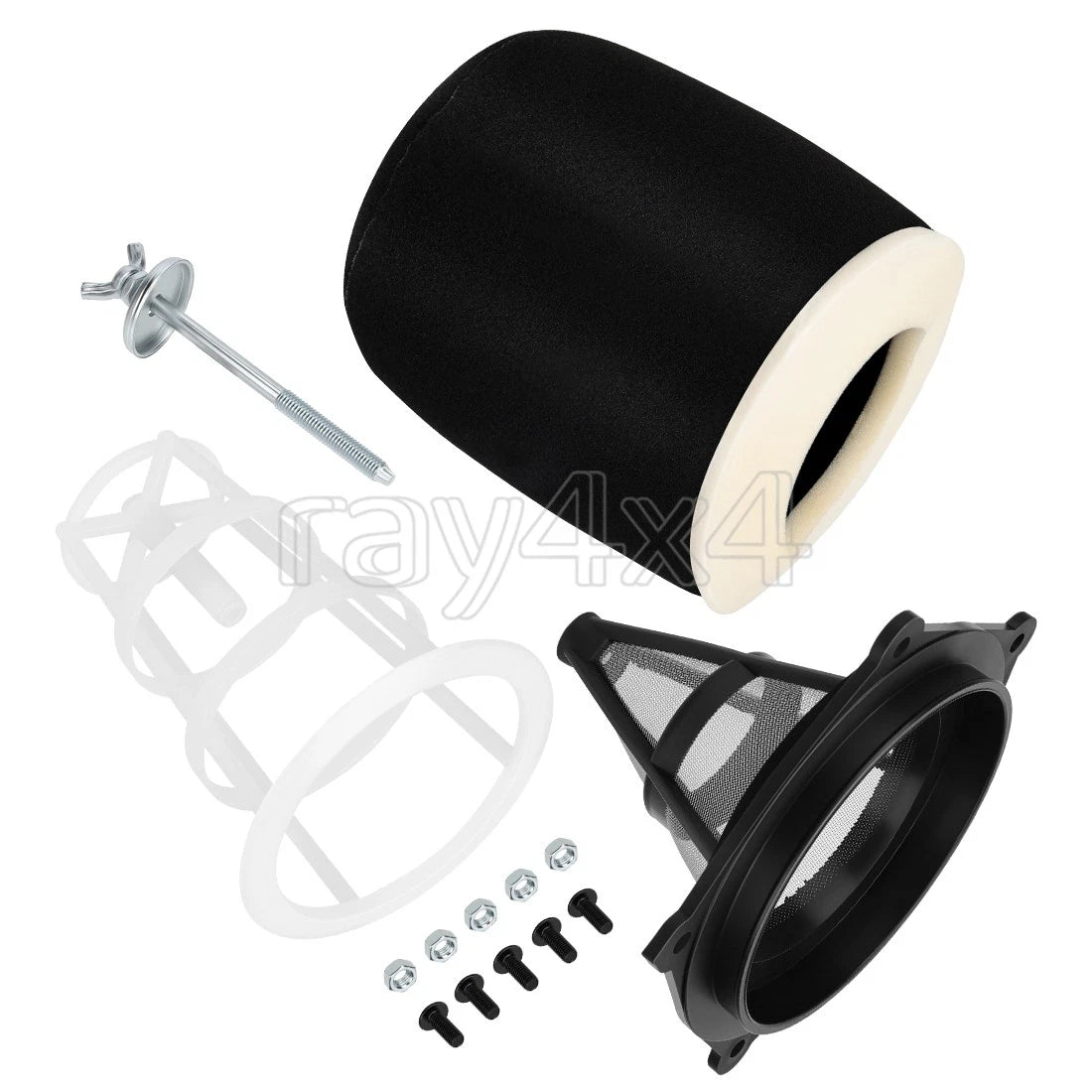 Air Filter Cone Cage Holder Bolt Kit for Yamaha YFZ450 YFZ450X YFZ450R (2004–2023)