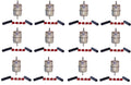 Set of 12 Fuel Filters for Fiat 124, Jeep DJ3, Saab 95, Sonett Fastback