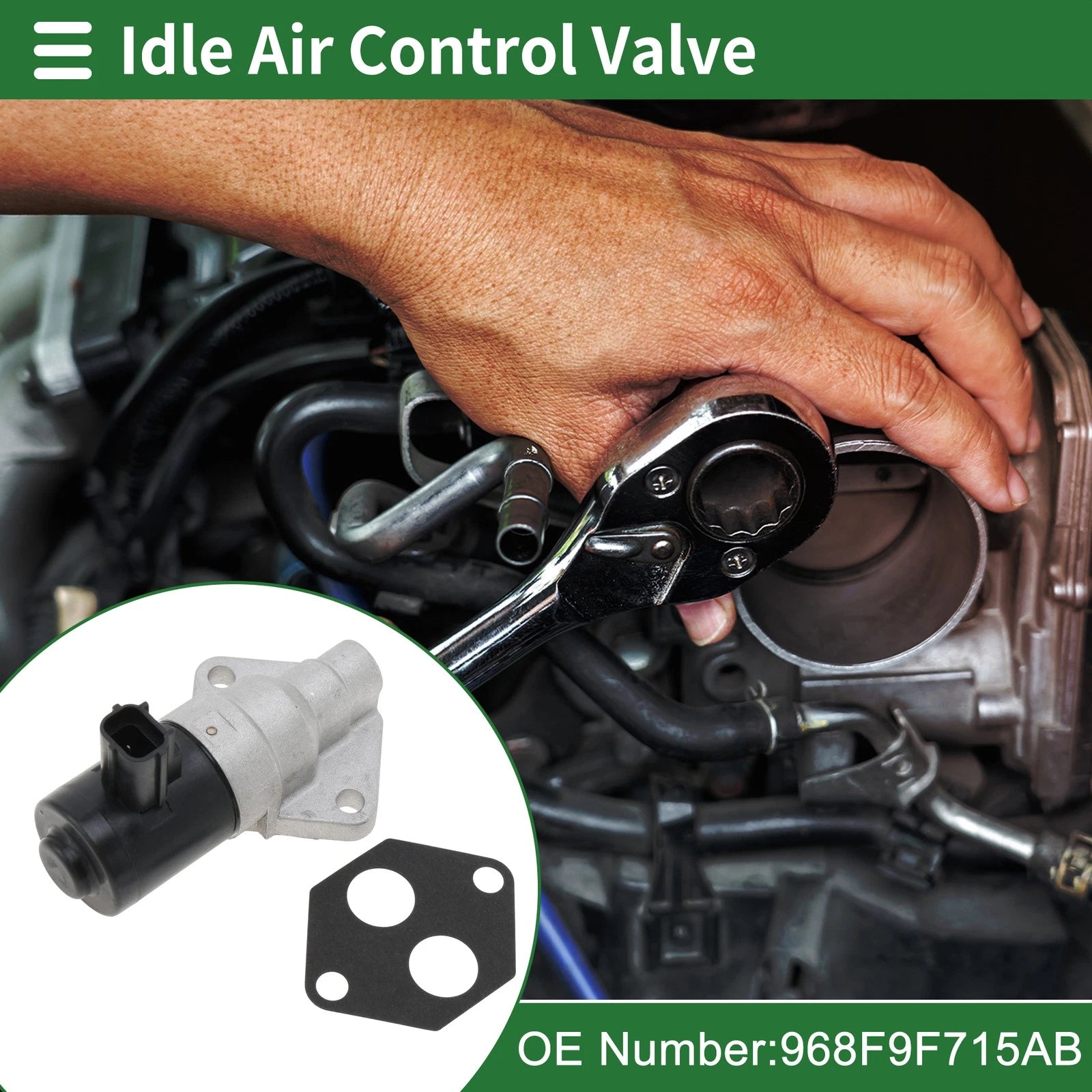 Idle Air Control Valve for Ford Contour (1996) No. 968F9F715AB
