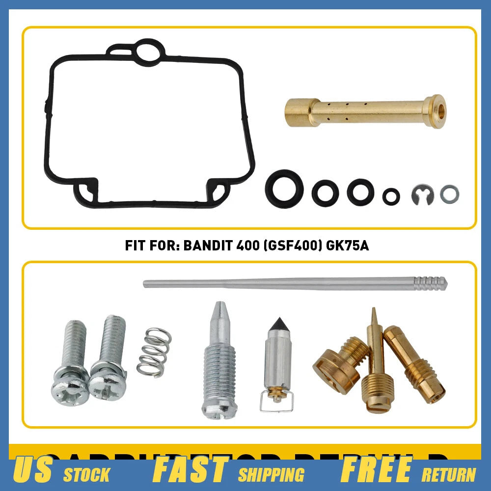 Carburetor Repair Kit for Suzuki DR100 DR125 DR250 DR350 Bandit 400 600