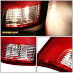 Tail Lights for Ram 1500/2500/3500 (2009–2024) Red Lens w/Bulbs