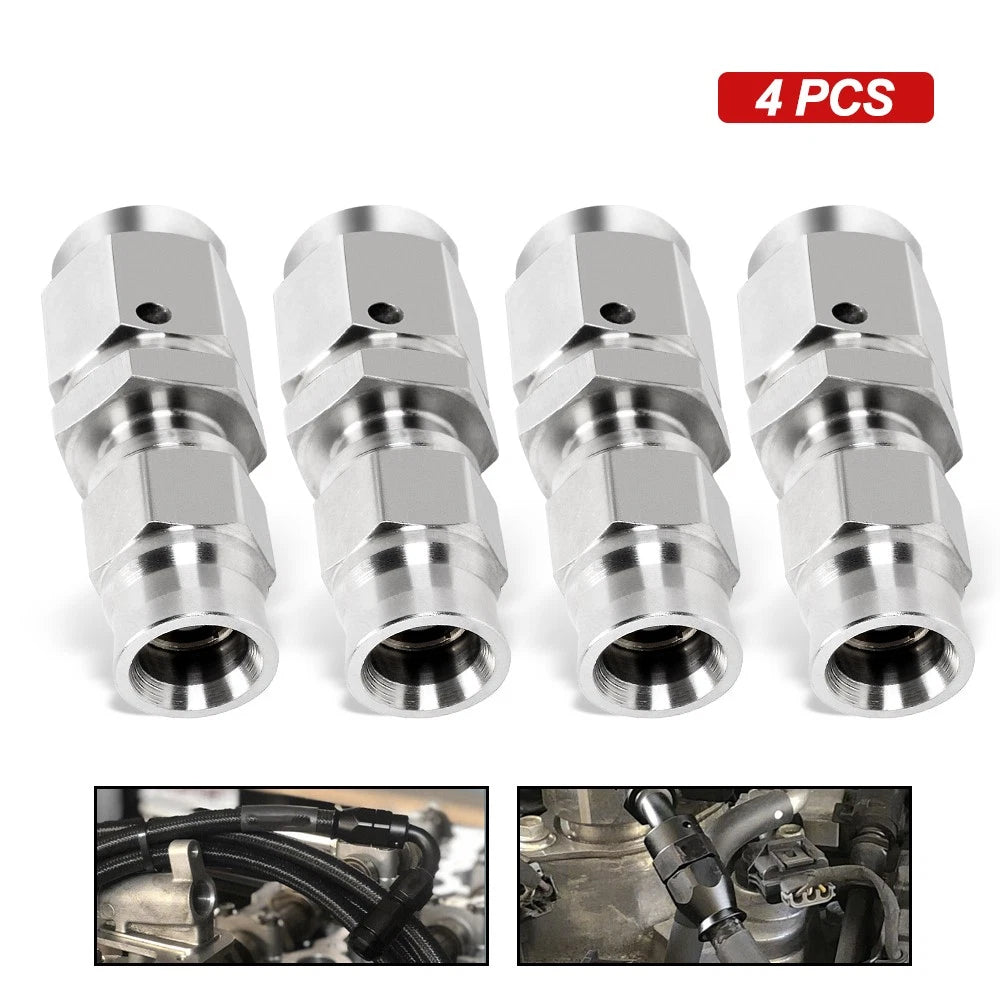 3AN Thread Stainless Steel Brake PTFE Teflon Swivel Hose End Fitting Adapter