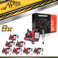 Set of 8 Ignition Coils & Iridium Spark Plugs for GMC Chevy Cadillac 