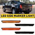 4X LED Side Marker Light Bumper Signal for GMC Sierra 2500HD 3500HD (2020–2024)