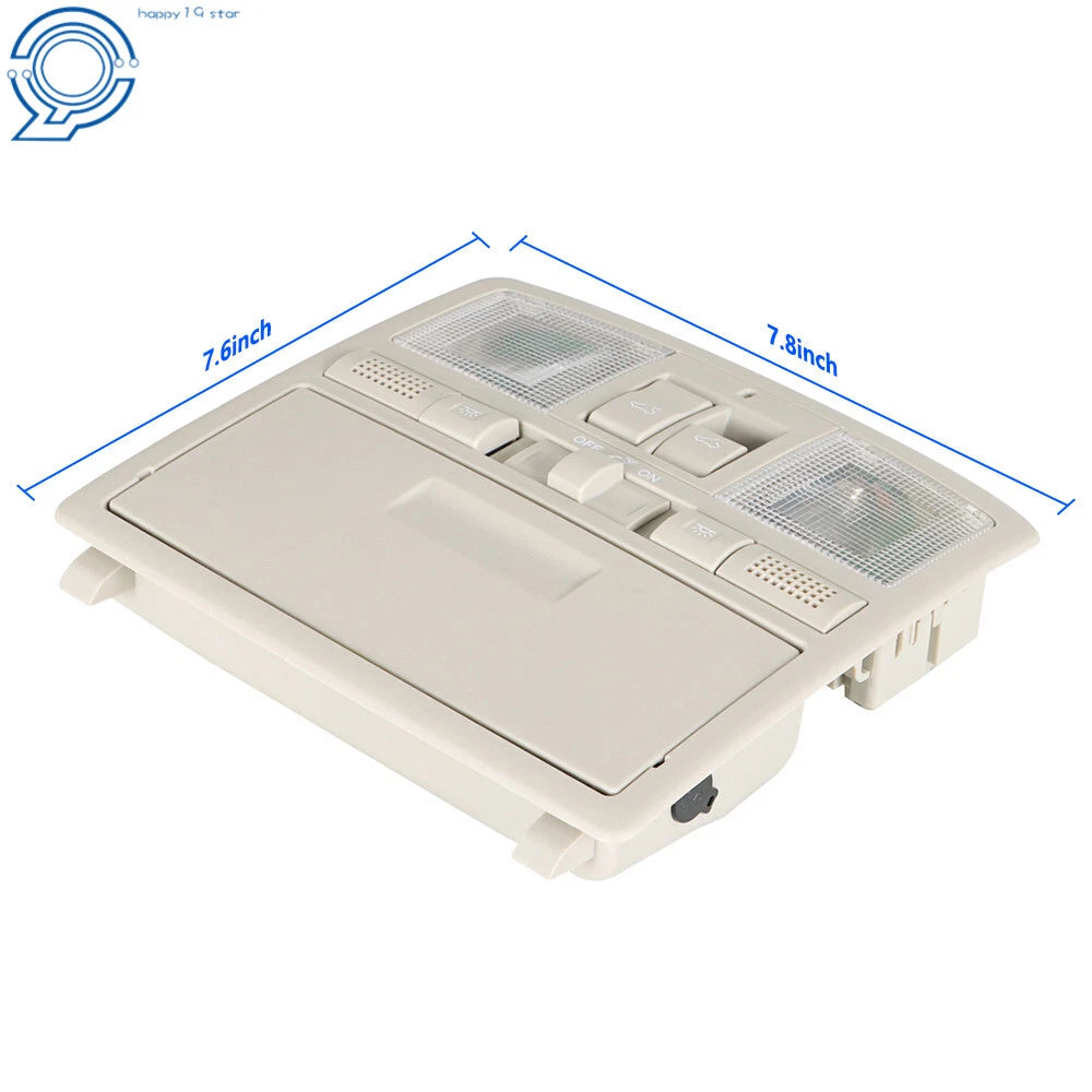 Overhead Console Map Reading Lamp for Mazda 6 (2009-2011) Beige LED