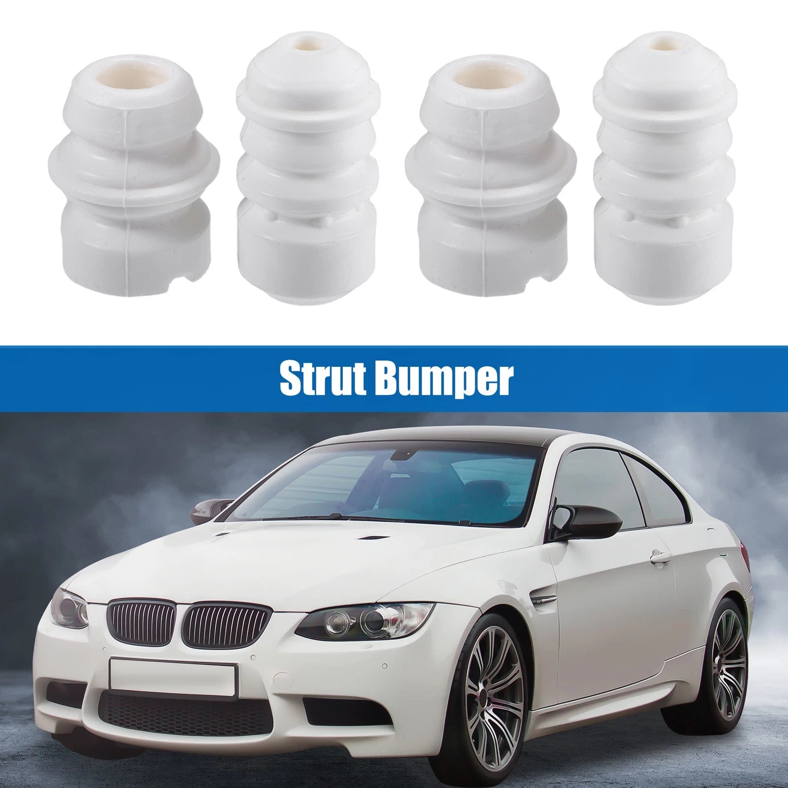 Set of 2 Strut Bumpers for BMW 323Ci (No. 31336778544/31331094751/33531136395)