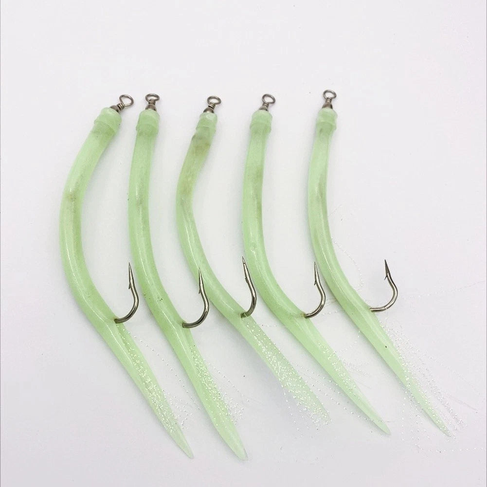 Stainless Steel Eel Hook 9x2.5cm Lure for Saltwater Trolling