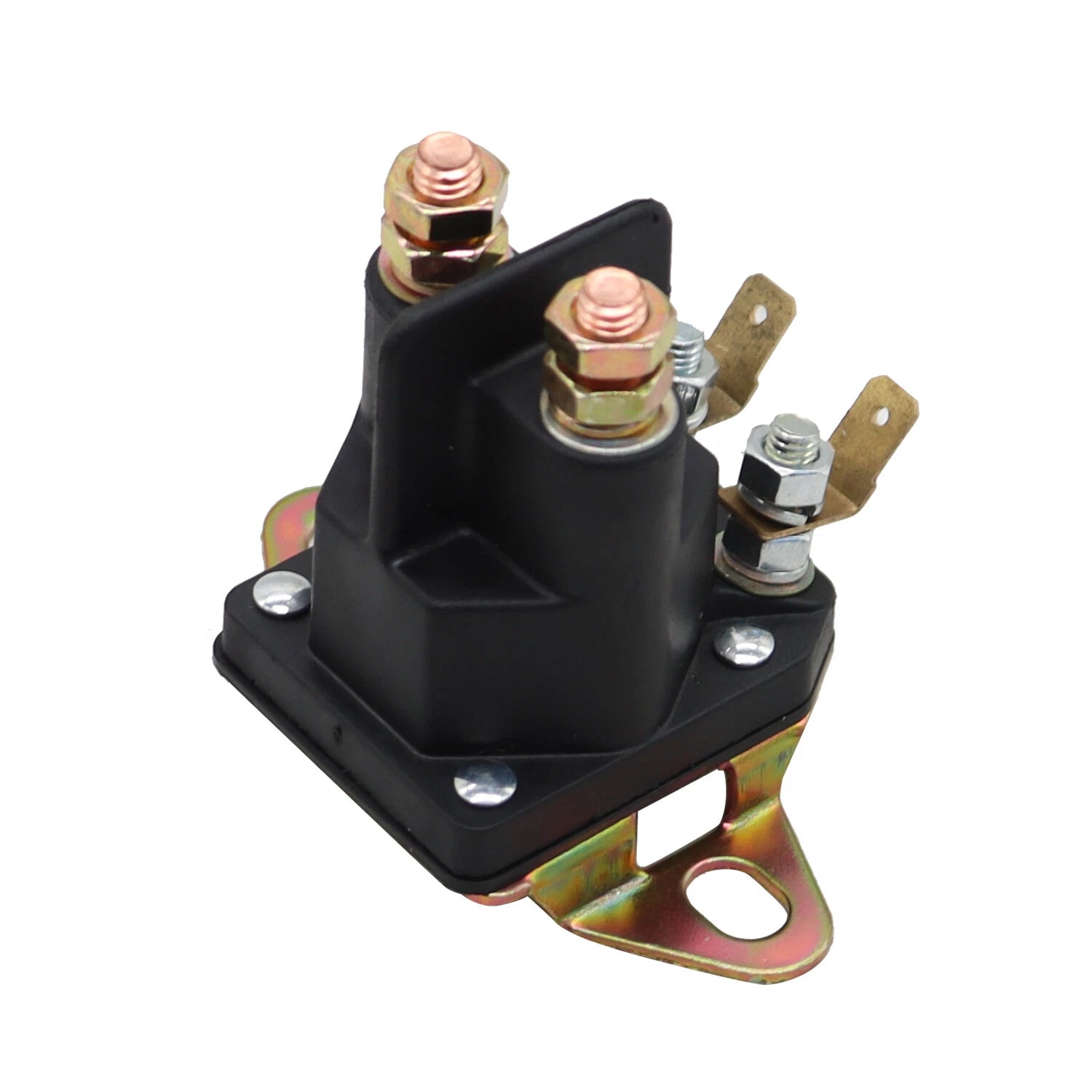 Starter Solenoid 4 Prong for Craftsman Lawn Mower (145673, 146154, 532146154)