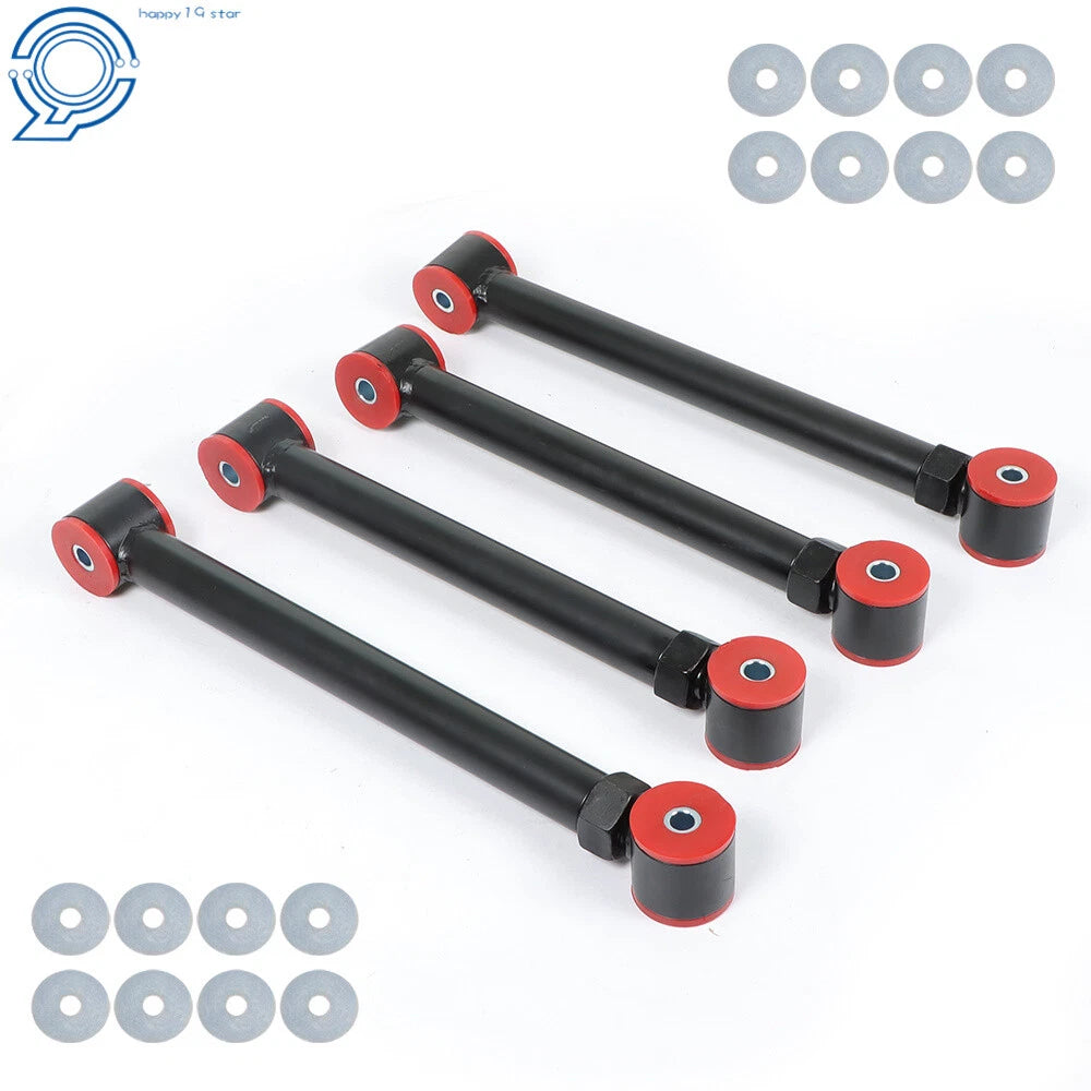 Set of 2 Adjustable Front Upper Lower Control Arms for Dodge Ram (1994–2009) 0-6"