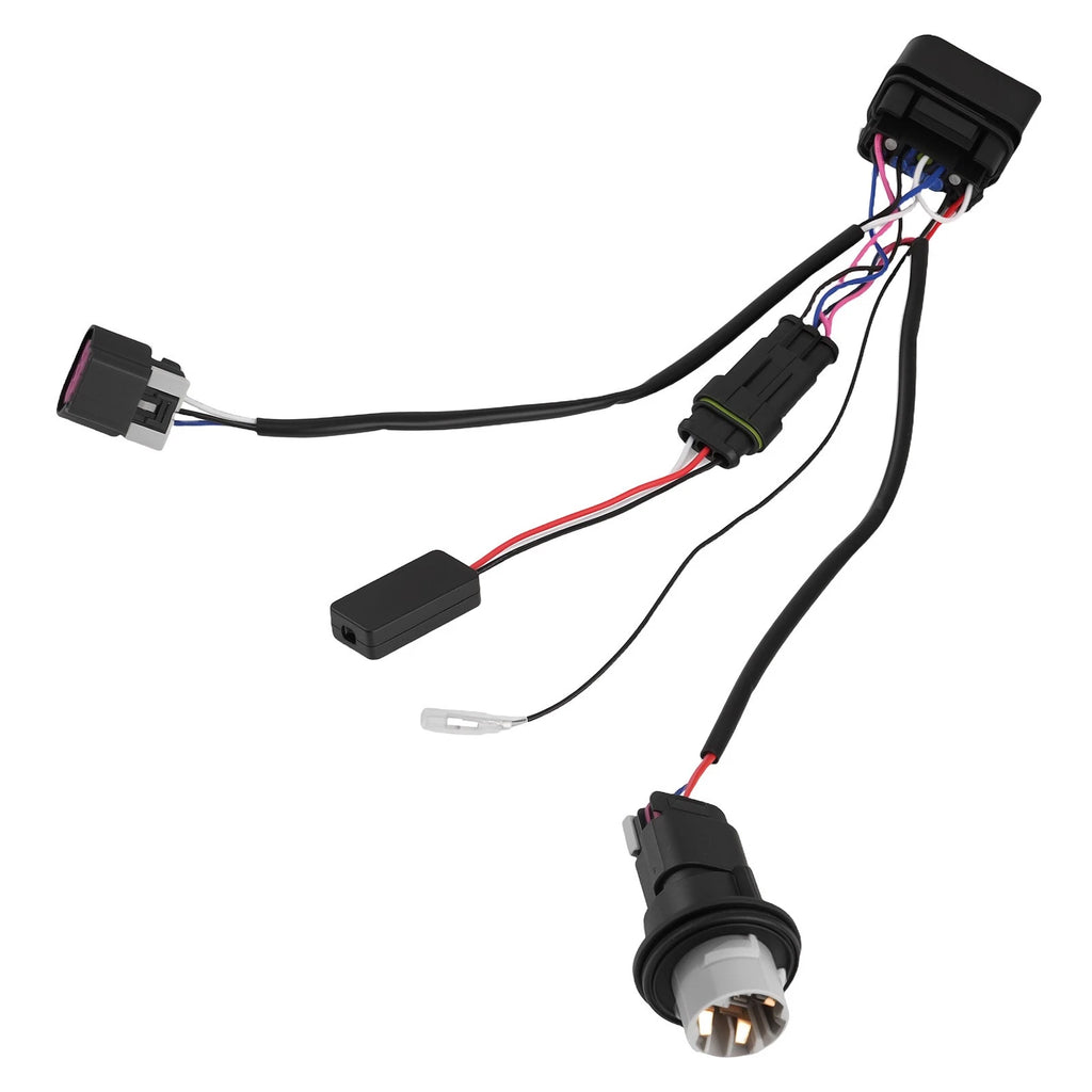 2X Projector Headlight Conversion Wire Harness for Dodge Ram 1500–3500 (2013–2018)