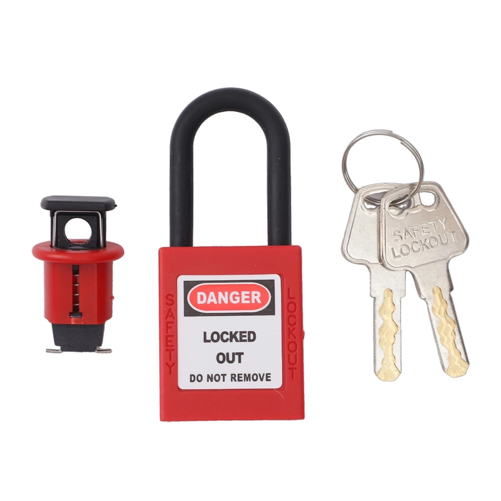 Nylon Insulated Miniature Padlock for Electrical Safety Needs