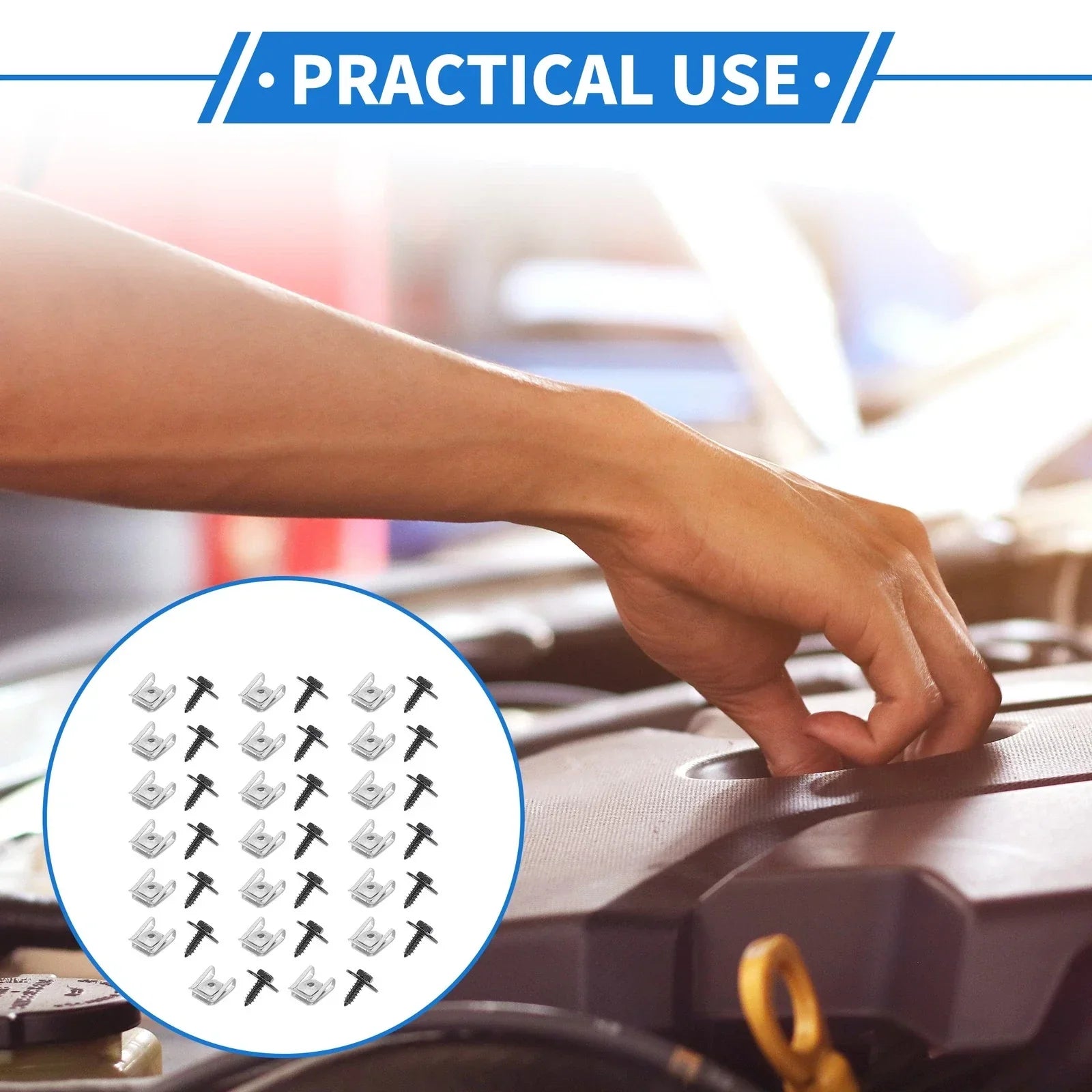 30 x Fender Liner Splash Shield Bumper Cover Screws for BMW 1 Series M (2011-2011)