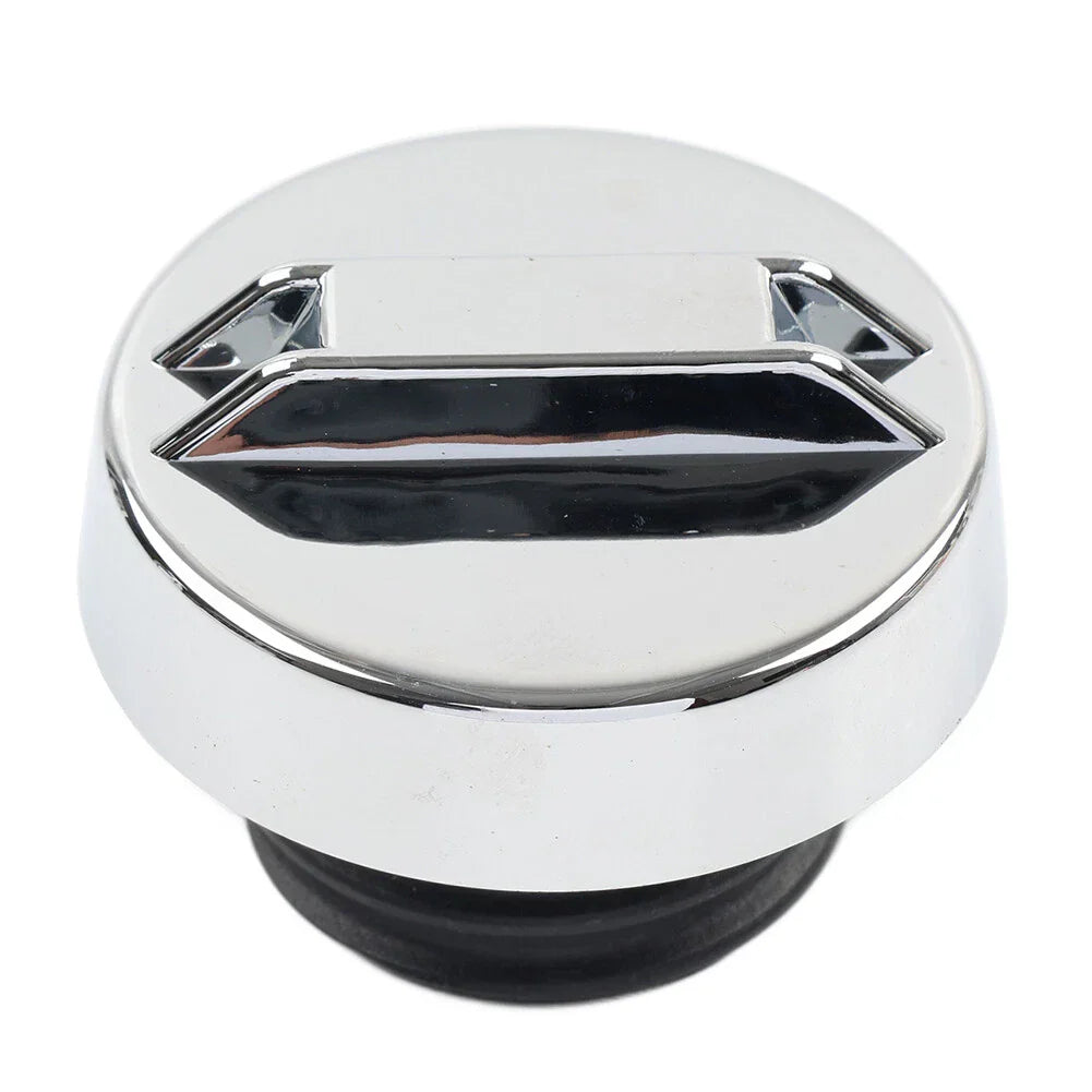 Chrome Vented Gas Fuel Tank Cover for Harley Fat Boy, Electra, Street, Road Glide (1990-2023)
