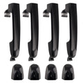 Set of 4 Exterior Door Handles for Hyundai Elantra (2006–2012) Black 82652-2H000