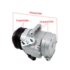 AC Compressor with Clutch for Ford Fusion, Lincoln MKZ (2006–2012)