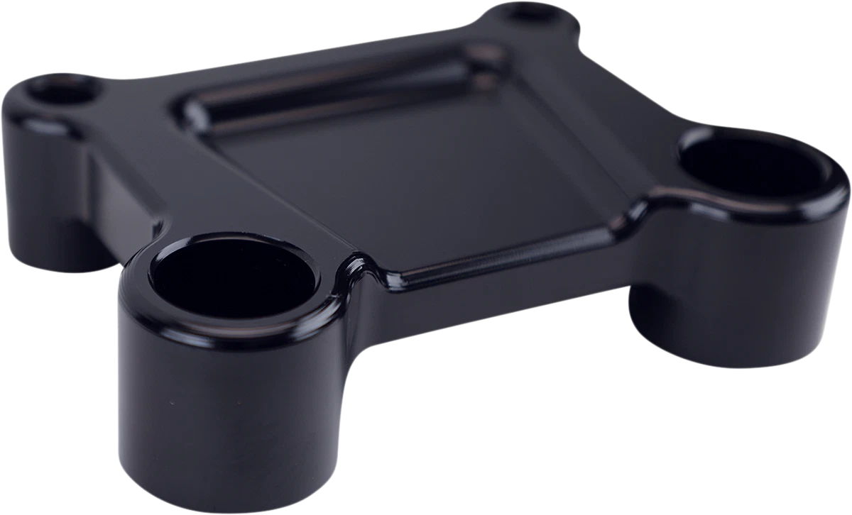 T-Bar Handlebar Adapter for Harley FLH (LA-7415-15B) - Black