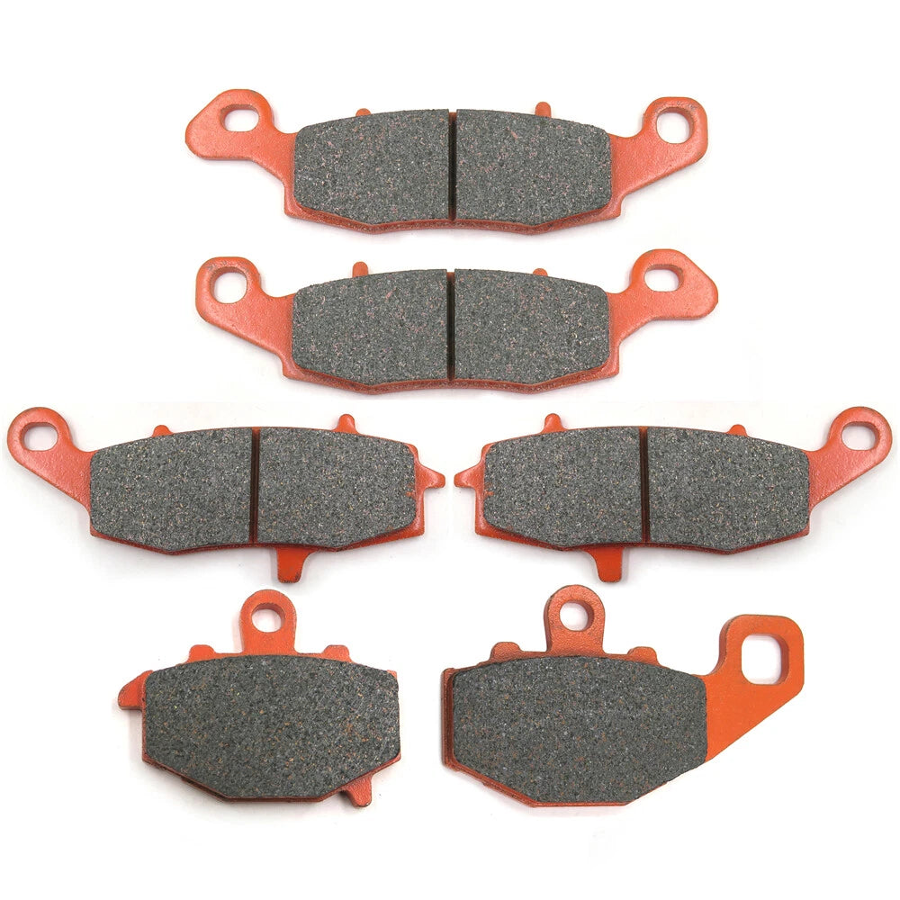 Set of 2 Brake Pads FA229 FA231 FA192 for Kawasaki ER 650 ER-6n EX 650 R Ninja (2006–2016)