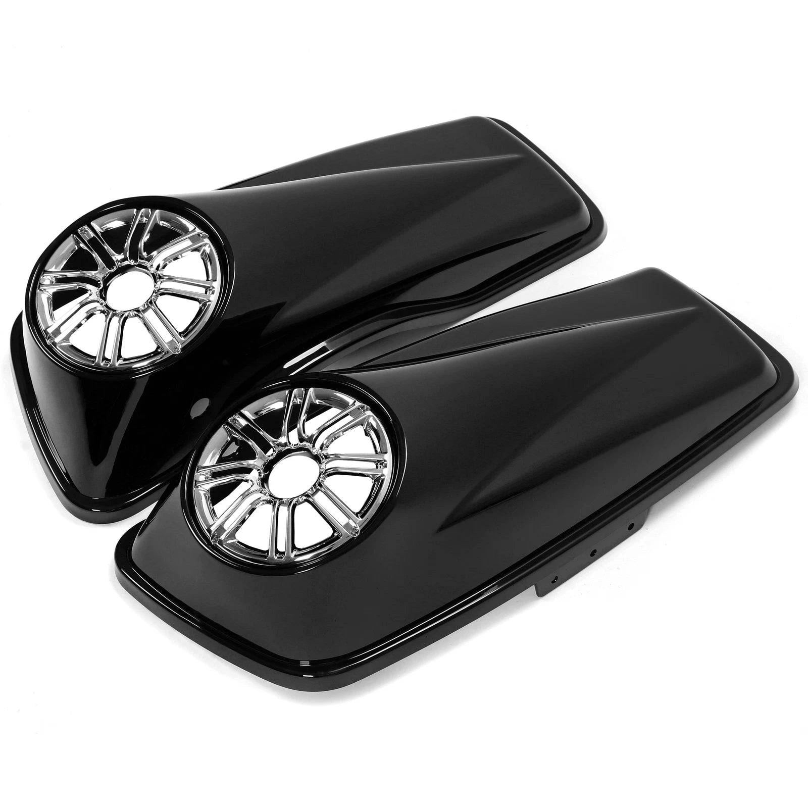 6.5" Saddle Bag Speaker Lids for Harley Touring Road King Street Glide (2014–2024)
