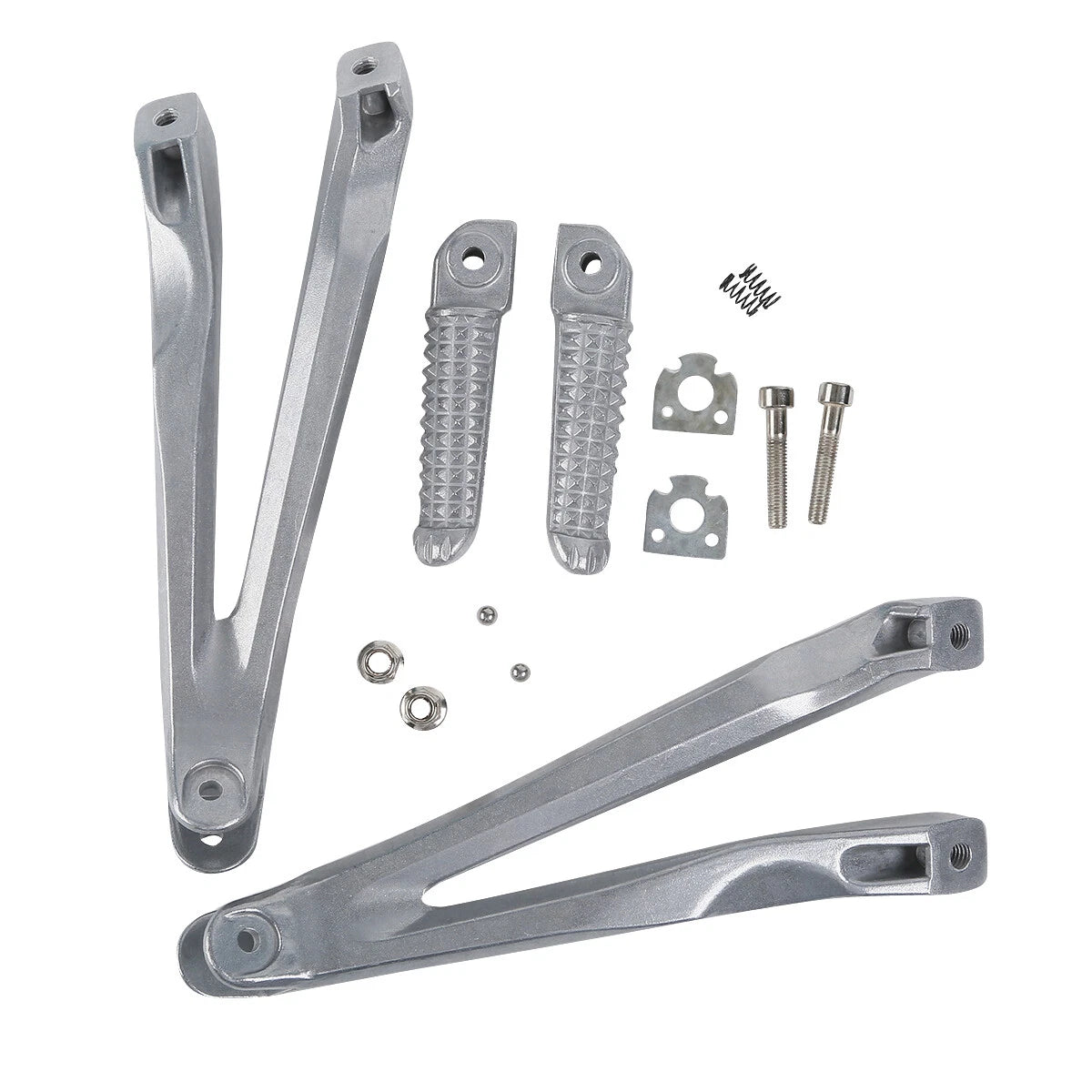 Set of 2 Foot Pegs Bracket Mount Kit for Yamaha YZF R1 (2007–2008)
