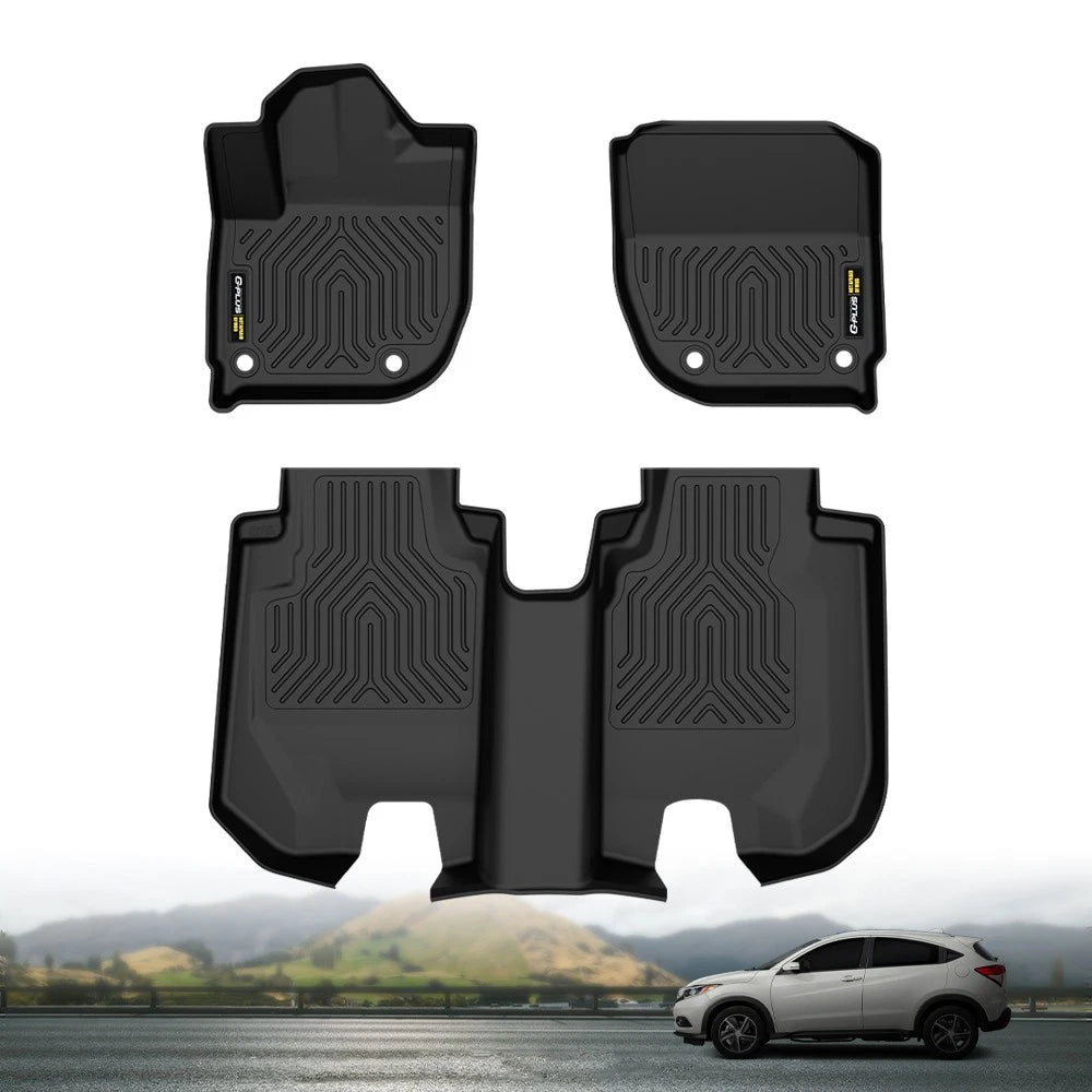 TPE Floor Mats for Honda HR-V (2016–2022) All-Weather Protection